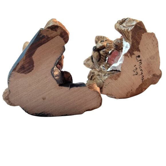 Bunny Courting Couple Figurines Easter Heart Love Wedding Anniversary - Picture 9 of 9